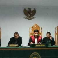 Sidang lanjutan kasus digaan money politik.A